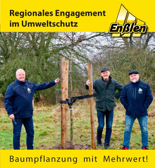 Firma Enßlen GmbH setzt auf regionalen Umweltschutz …
