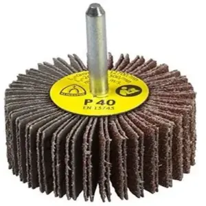 Kleinschleifmop KM613 Ø 50x5x6 mm K80