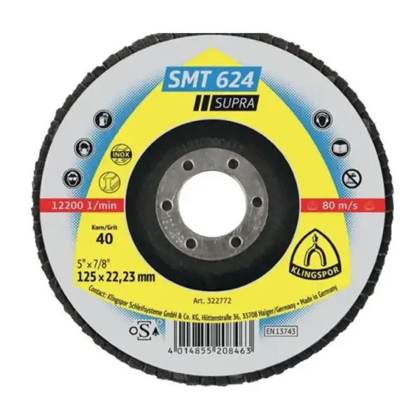 Schleifmopteller SMT 624 K120