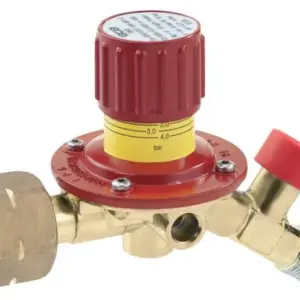 Propanregler 0,5-4 bar G3/8"LH Kombi