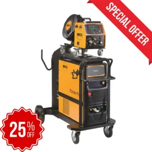 Weco Inverter-Schweißgerät Pioneer Pulse 403 MSR Der Visionär + umfangreichem Zubehörpaket