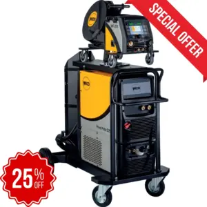 Weco Hochleistungsshweißgerät Power Pulse 405d Der Kraftvolle + umfangreichem Zubehörpaket
