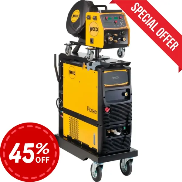 Weco Inverter-Schweißgerät Pioneer 403 MSR "Der Macher" + umfangreichem Zubehörpaket