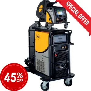 Weco Hochleistungsschweißgerät Power Pulse 405d "Der Kraftvolle" + umfangreichem Zubehörpaket