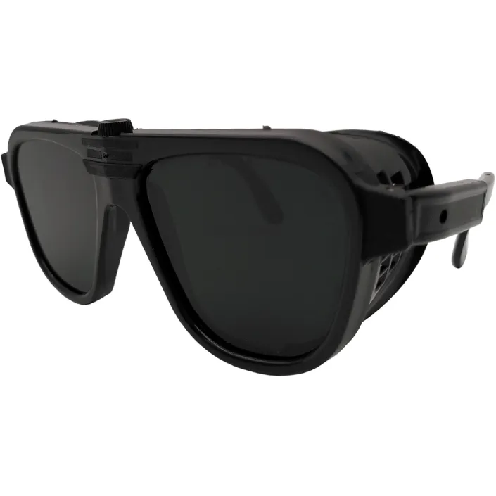 Nylonbrille schwarz 62x52 mm DIN 5