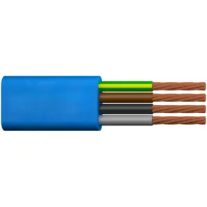 Gummischlauchleitung HYDROFIRM(T) SGFLT-O flach 3G4,0