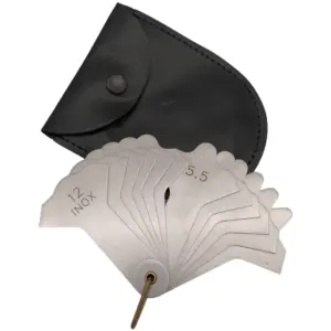 Schweißnahtlehre gefächert 3-12 mm