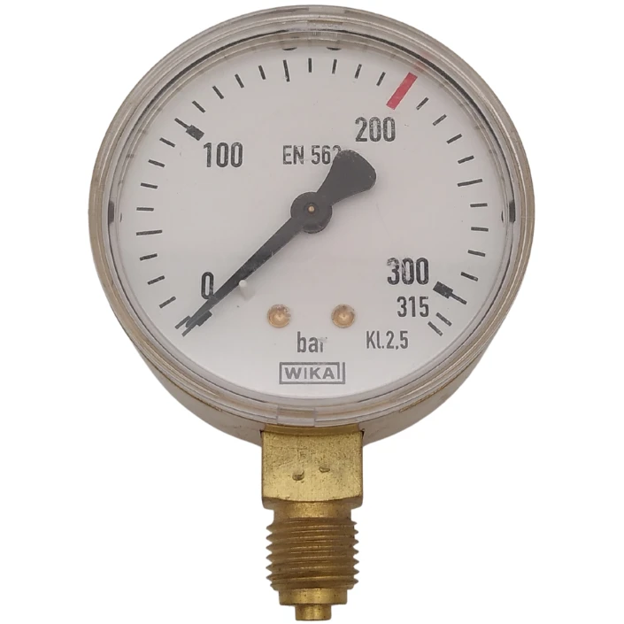 Inhaltsmanometer neutral 0-200/315 bar