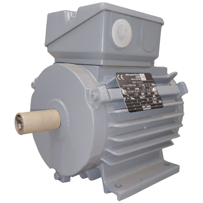 VEM Drehstrom-Asynchronmotor IE1-K20O 63 K4 B3 – 0,25kW - progressiv